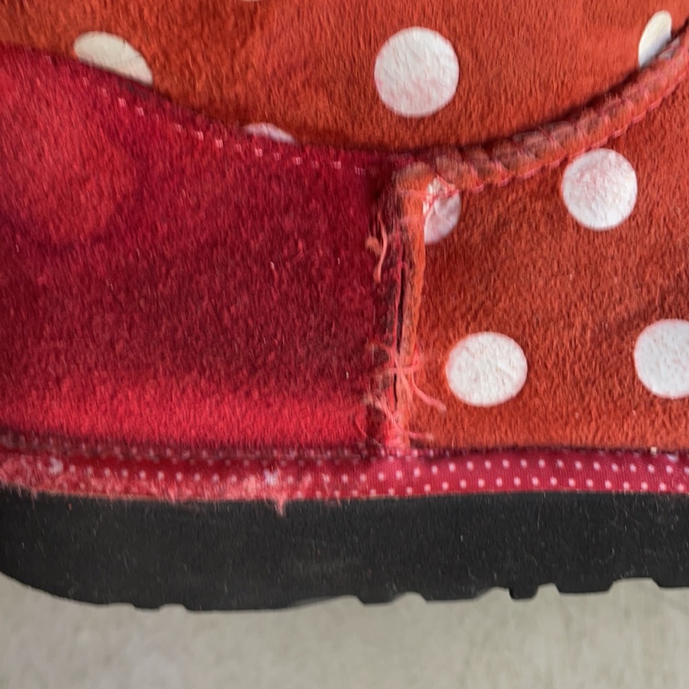 Disney Minnie Mouse Uggs Sz3 - Picture 8 of 8